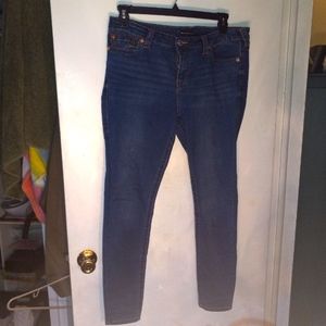 True Religion Halle Dark Blue Jeans Size 33